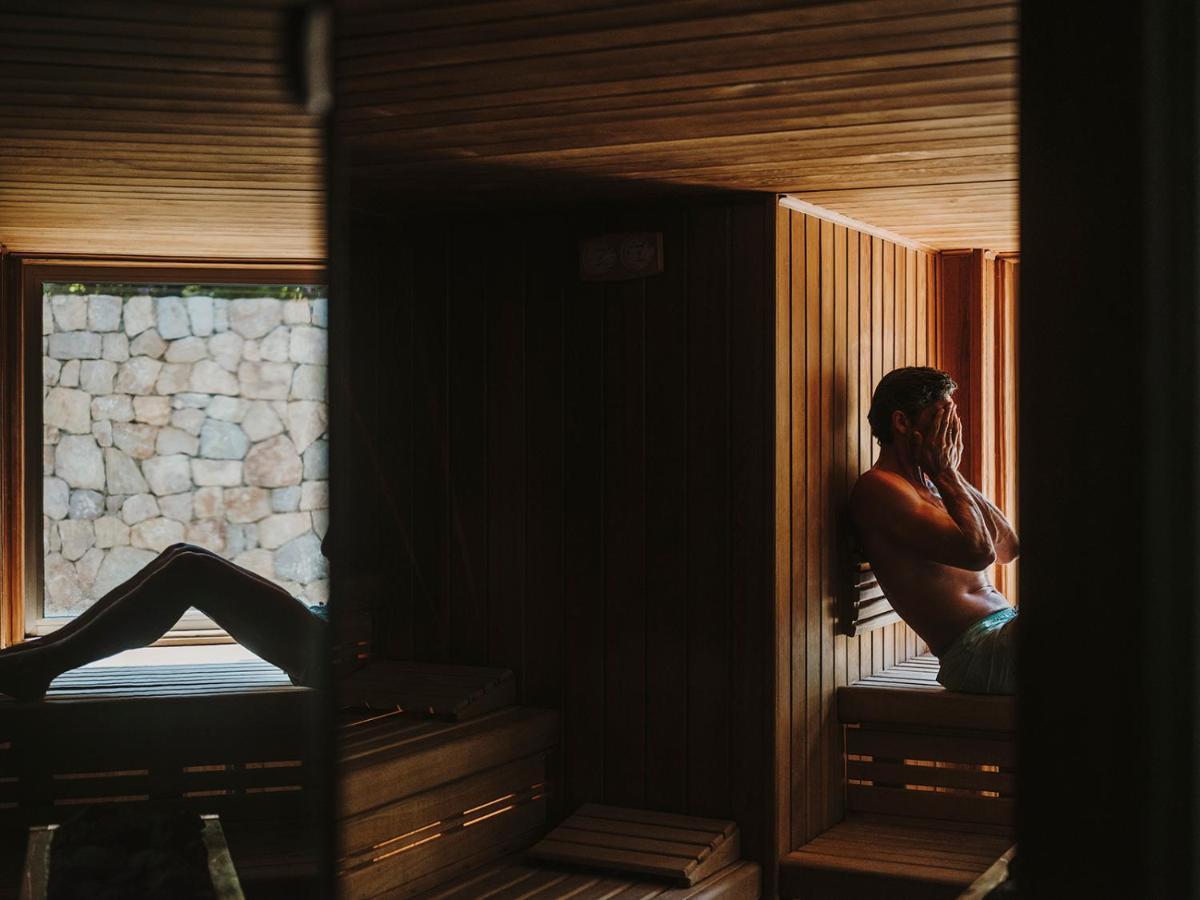 Aguas De Ibiza Grand Luxe Hotel - Small Luxury Hotel Of The World سانتا أيُلاريا ذيس ريو المظهر الخارجي الصورة Sauna at the Hotel